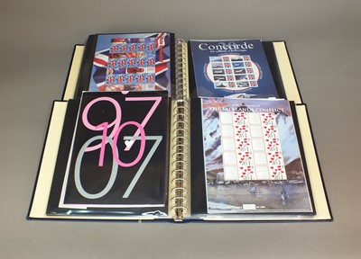 Lot 56 - Four albums containing BC sheets, Smilers and Mint stamps