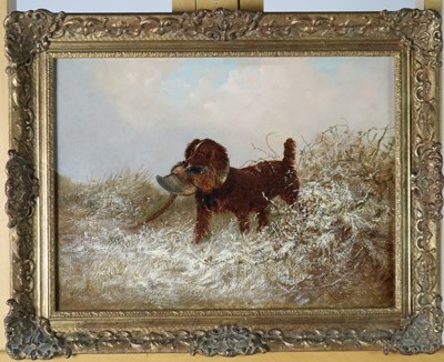 Lot 88 - Thomas Smythe (British, 1825-1906), spaniel with a pheasant