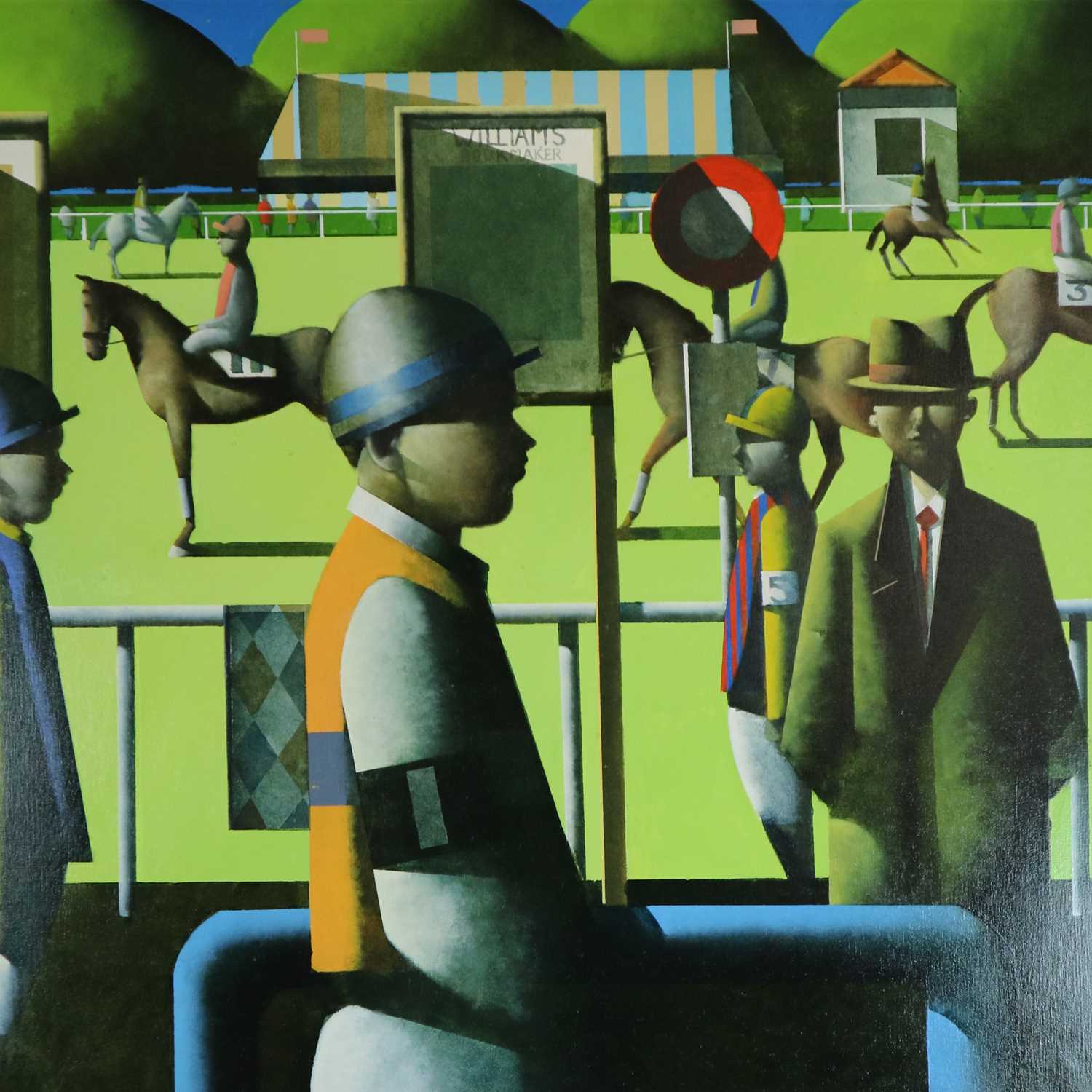 Lot 133 - Stephen Mangan (Scottish b.1964) Jockey