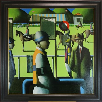 Lot 133 - Stephen Mangan (Scottish b.1964) Jockey
