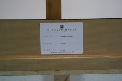 Lot 133 - Stephen Mangan (Scottish b.1964) Jockey
