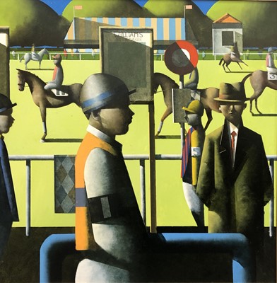 Lot 133 - Stephen Mangan (Scottish b.1964) Jockey