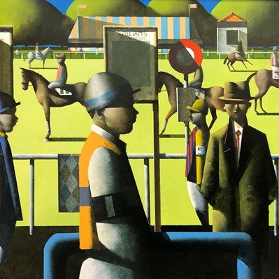 Lot 133 - Stephen Mangan (Scottish b.1964) Jockey
