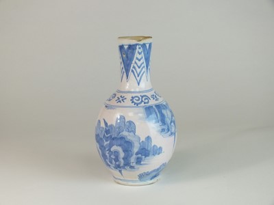 Lot 265 - A Delft or German faïence jug or ewer, 18th century