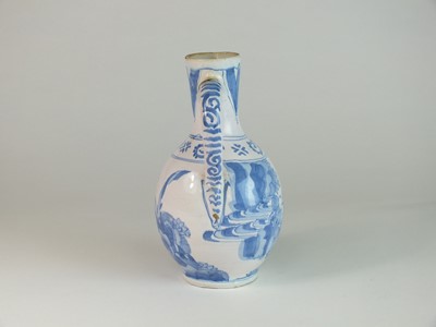 Lot 265 - A Delft or German faïence jug or ewer, 18th century