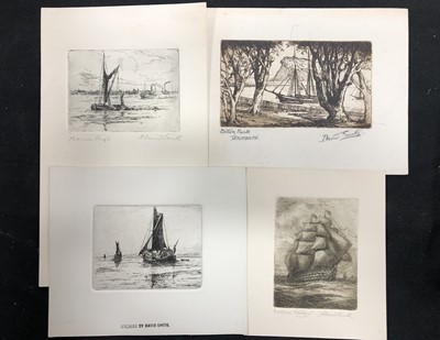 Lot 116 - David Smith (British 20th Century) Quantity of Etchings and Drawings 1920s-1940s
