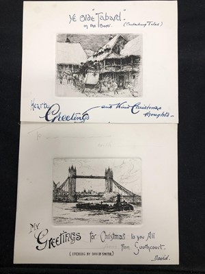Lot 116 - David Smith (British 20th Century) Quantity of Etchings and Drawings 1920s-1940s