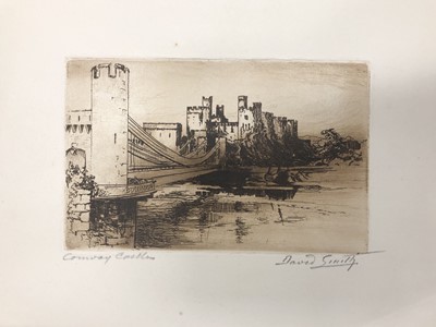 Lot 116 - David Smith (British 20th Century) Quantity of Etchings and Drawings 1920s-1940s