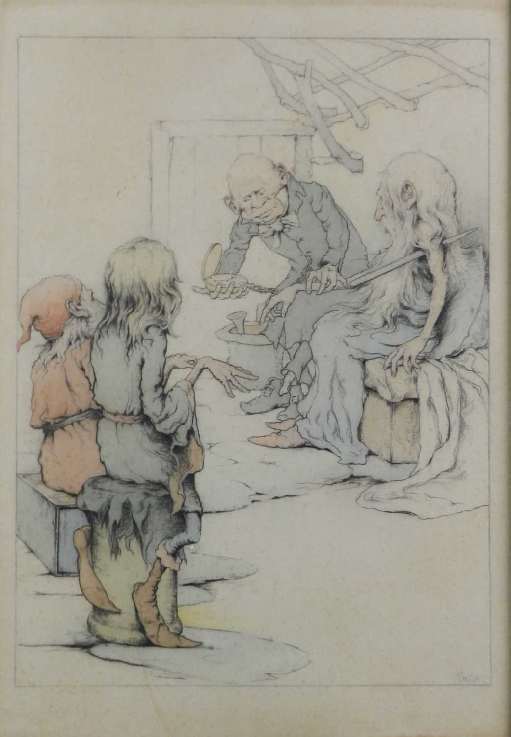Lot 128 - Attrib. to George William Hutchinson (British 1849-1930) Goblin Illustrations