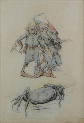 Lot 128 - Attrib. to George William Hutchinson (British 1849-1930) Goblin Illustrations