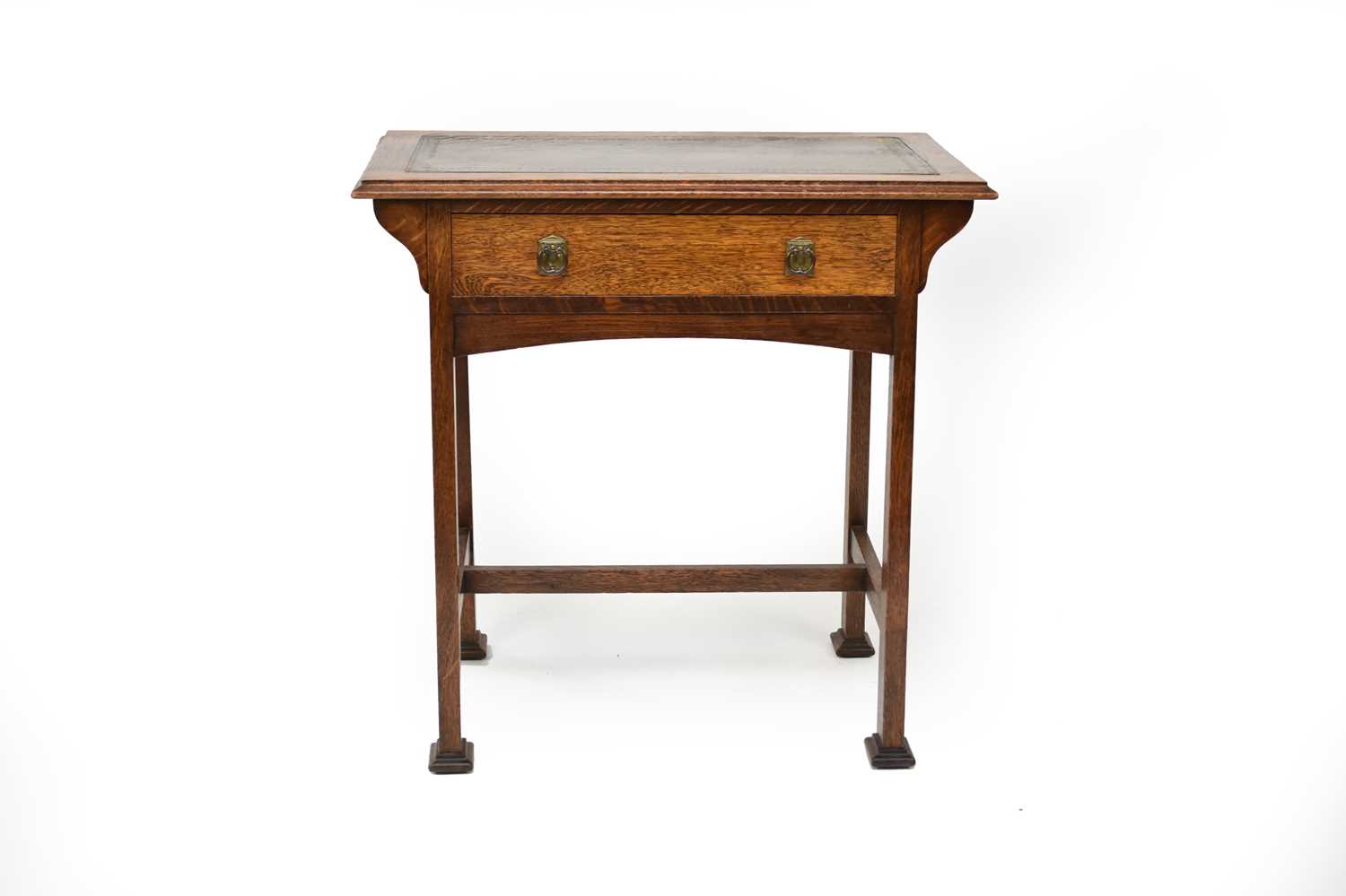 Lot 376 - A Liberty style, Arts and Crafts style, oak