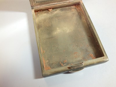 Lot 30 - A French silver compact by Boucheron