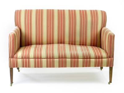 Lot 358 - An 20th century upholstered sofa