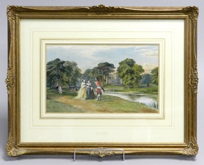 Lot 213 - John Edmund Buckley (British 1824-1876) A Pair of Watercolours