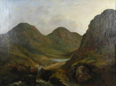 Lot 132 - Irish School (18th-19th Century) Mountainous Landscape