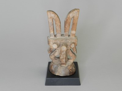 Lot 268 - A mounted West African Nigerian Ikenga shrine figure