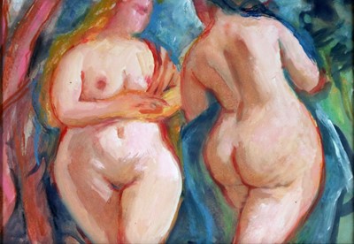 Lot 113 - Robert Baker (British 1909-1992) Two Nudes