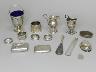Lot 140 - A collection of silver