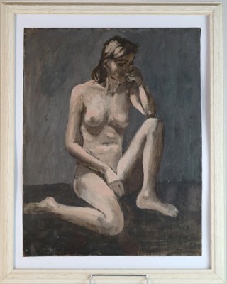 Lot 72 - Francis de Bruyn (Belgian 1942-2001) Nude Figure