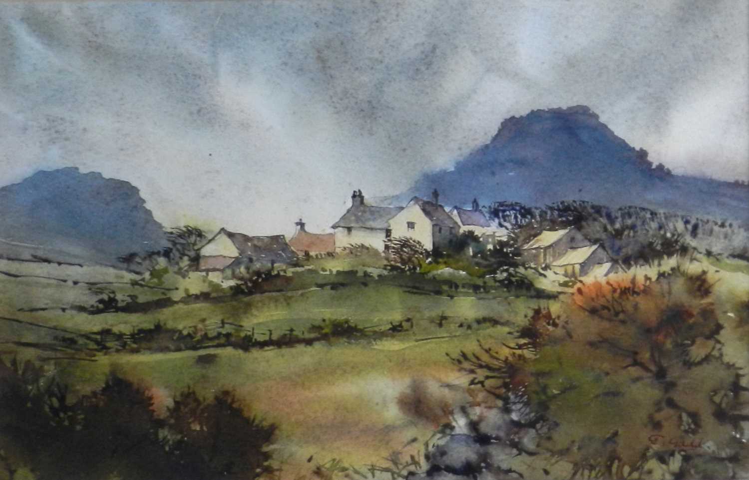 Lot 104 - Gerald V Gadd (British 20th Century) Two Country Landscape Watercolours