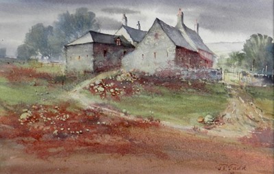 Lot 104 - Gerald V Gadd (British 20th Century) Two Country Landscape Watercolours