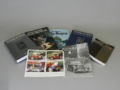 Lot 284 - An archive of Rolls Royce ephemera relating to Douglas Cooley