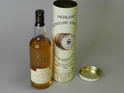Lot 573 - A Signatory Vintage single malt Scotch whisky