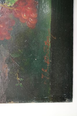 Lot 235 - J.A. Stourton (British 20th Century) Still Life with Tulips and Primroses