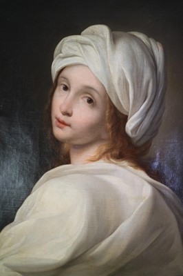 Lot 195 - After Guido Reni (Continental School 18th-19th Century) Portrait Beatrice Cenci