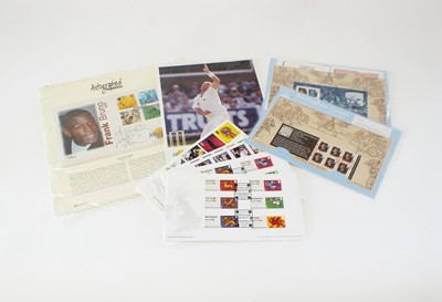 Lot 194 - Westminster autographed editions Frank Bruno and Ian Botham British mint stamps and booklets