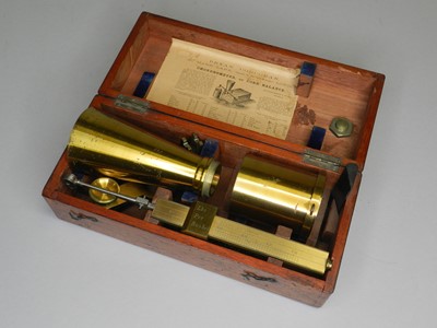 Lot 322 - A mahogany cased chondrometer by Bryan Corcoran, London