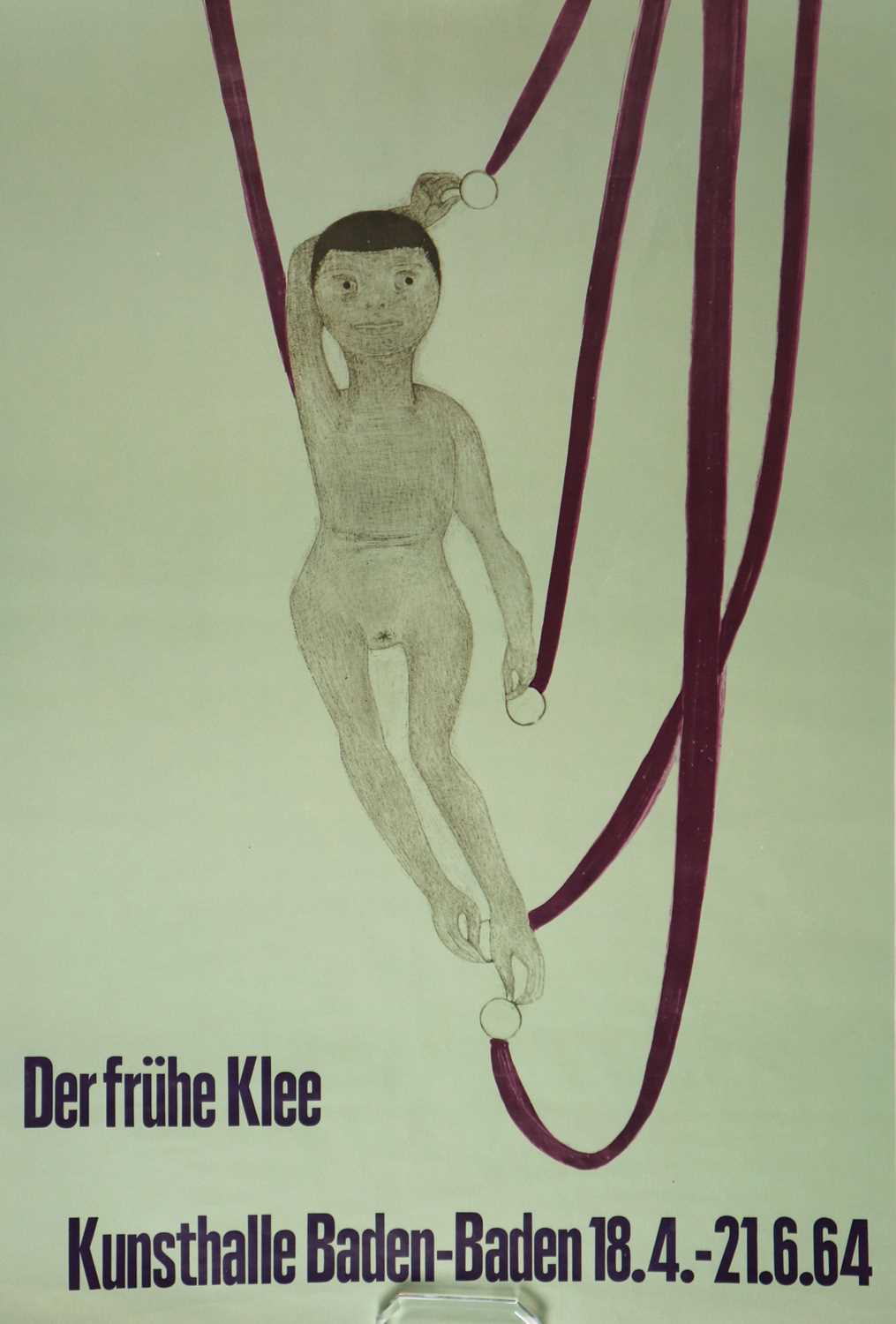 Lot 200 - Three Exhibition Posters including Paul Klee and Alberto Giacometti