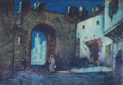 Lot 280 - Robert Herdman-Smith (British 1879-1945) Three North African Scenes