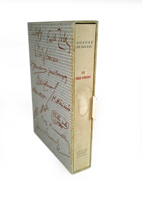 Lot 196 - Honoré de Balzac (1799–1850) Le Père Goriot Book and Pablo Picasso Lithograph