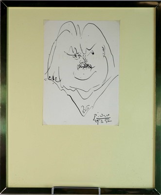 Lot 196 - Honoré de Balzac (1799–1850) Le Père Goriot Book and Pablo Picasso Lithograph
