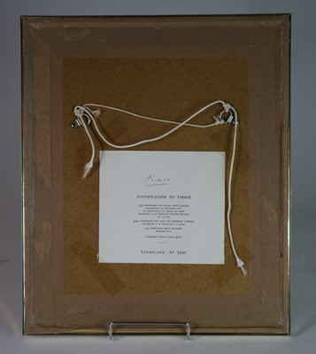 Lot 196 - Honoré de Balzac (1799–1850) Le Père Goriot Book and Pablo Picasso Lithograph