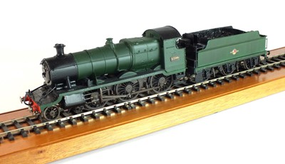 Lot 123 - An O-gauge scratch-built model steam locomotive, '5399', with a tender