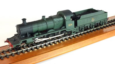 Lot 124 - An O-gauge scratch-built model steam locomotive, '6342', with a tender