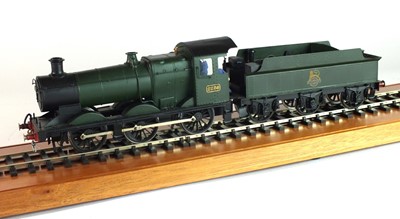 Lot 125 - An O-gauge scratch-built model steam locomotive, '2236', with a tender