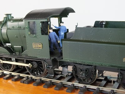 Lot 125 - An O-gauge scratch-built model steam locomotive, '2236', with a tender