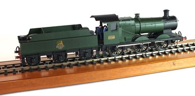 Lot 125 - An O-gauge scratch-built model steam locomotive, '2236', with a tender