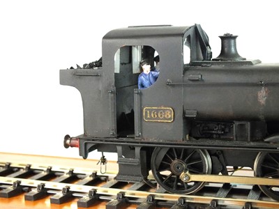 Lot 127 - An O-gauge scratch-built model steam locomotive, '1668'