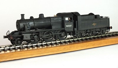Lot 129 - An O-gauge scratch-built model steam locomotive '46527', 2-6-0