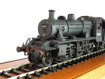 Lot 129 - An O-gauge scratch-built model steam locomotive '46527', 2-6-0