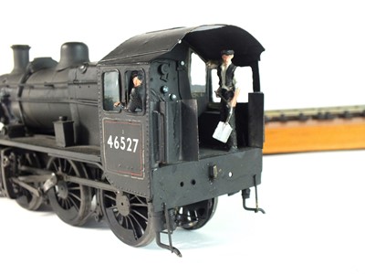 Lot 129 - An O-gauge scratch-built model steam locomotive '46527', 2-6-0
