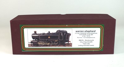 Lot 130 - A Warren Shephard, 7mm scale, BR (W) model steam locomotive, Hawksworth 15xx class, 1501