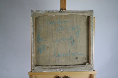 Lot 158 - Su Ling Wang (Taiwanese Contemporary) Abstract with Wine Glass