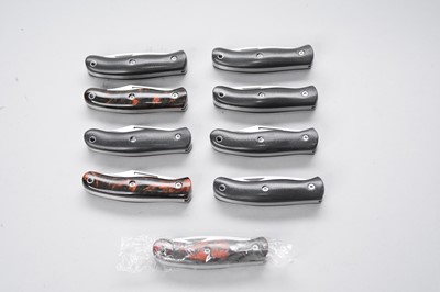 Lot 97 - Nine Whitby & Co folding pocket knives