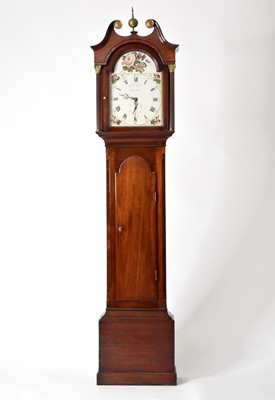 Lot 592 - A George III mahogany, 30-hour longcase clock