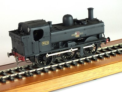 Lot 137 - An O-gauge scratch-built model of a steam locomotive, '5421', 0-6-0, in pine box (2)